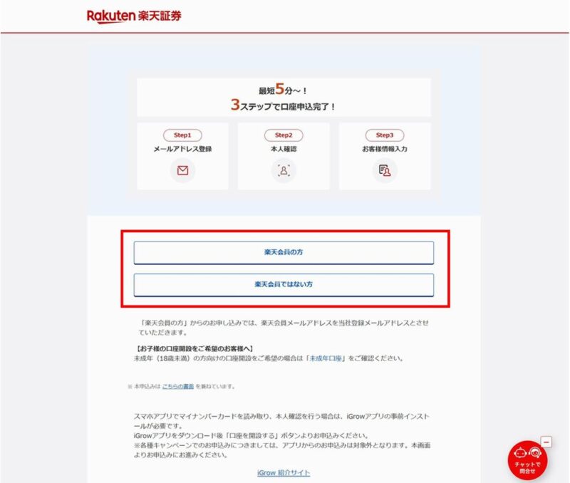 楽天のサービスでID
