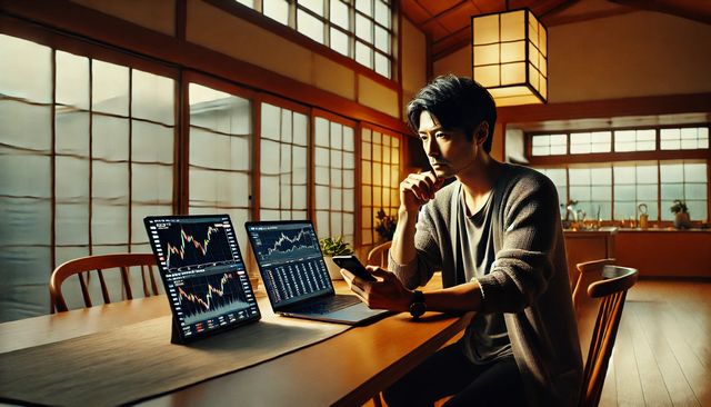 短期間で資産を倍にしたいギャンブル思考の人